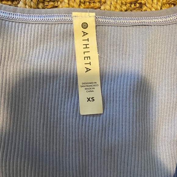 Athleta Aurora Seamless Crop Rib Tank - Picture 3 of 4